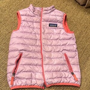 Patagonia lavender and pink  Quilted Vest